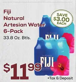 DeCicco & Sons Fiji Natural Artesian Water 6-Pack offer