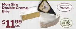 DeCicco & Sons Mon Sire Double Creme Brie offer