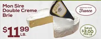 DeCicco & Sons Mon Sire Double Creme Brie offer
