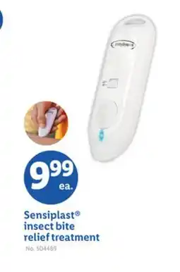 Lidl Sensiplast insect bite relief treatment offer