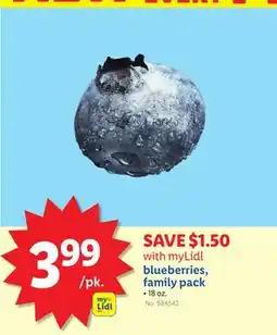 Lidl blueberries offer