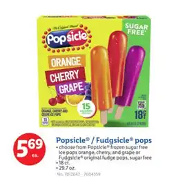 Lidl Popsicle /Fudgsicle pops offer