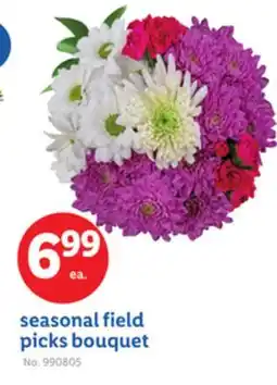 Lidl seasonal field picks bouquet offer