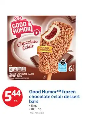 Lidl Good Humor frozen chocolate éclair dessert bars offer