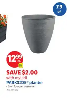 Lidl PARKSIDE planter offer