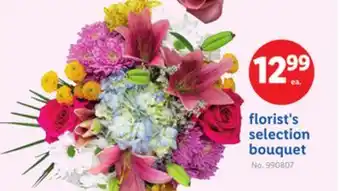 Lidl Florist's selection bouquet offer