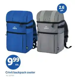 Lidl Crivit backpack cooler offer
