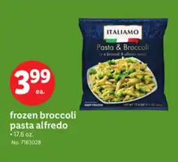 Lidl frozen broccoli pasta alfredo offer