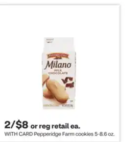 CVS Pepperidge Farm cookies 5-8.6 oz offer