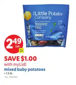 Lidl mixed baby potatoes offer