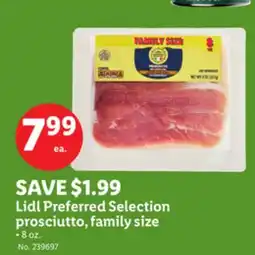 Lidl Lidl Preferred Selection prosciutto, family size offer