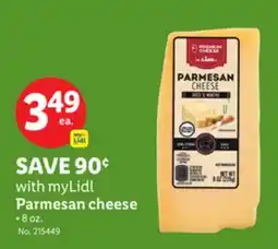 Lidl Parmesan cheese offer