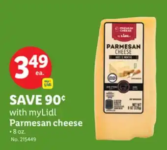 Lidl Parmesan cheese offer