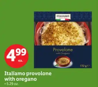 Lidl Italiamo provolone with oregano offer