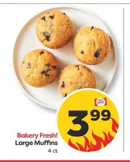 Weis Markets Large Muffins offer