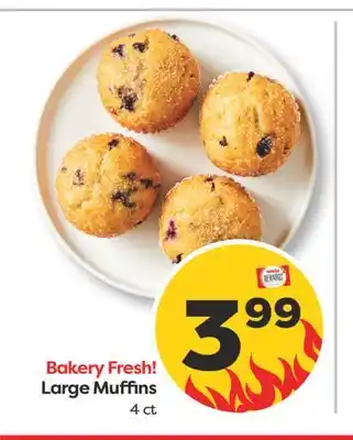 Weis Markets Large Muffins offer