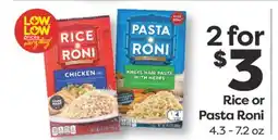 Weis Markets Rice or Pasta Roni offer