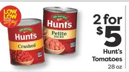 Weis Markets Hunt's Tomatoes offer