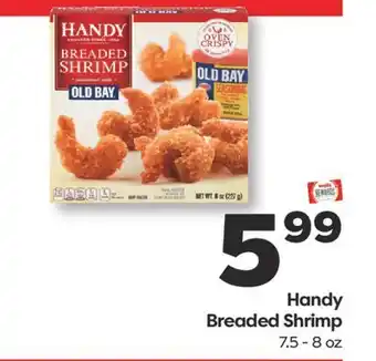Weis Markets Handy Breaded Shrimp offer