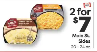 Weis Markets Main St. Sides offer