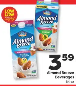 Weis Markets Almond Breeze Beverages offer