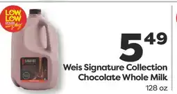 Weis Markets Weis Signature Collection Chocolate Whole Milk offer