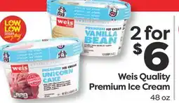 Weis Markets Weis Quality Premium Ice Cream offer