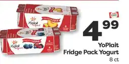 Weis Markets YoPlait Fridge Pack Yogurt offer