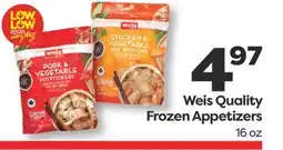 Weis Markets Weis Quality Frozen Appetizers offer