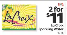 Weis Markets La Croix Sparkling Water offer