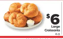 Weis Markets Large Croissants offer