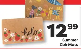 Weis Markets Summer Coir Mats offer