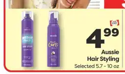 Weis Markets Aussie Hair Styling offer