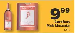 Weis Markets Barefoot Pink Moscato offer