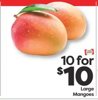 Weis Markets Large Mangoes offer