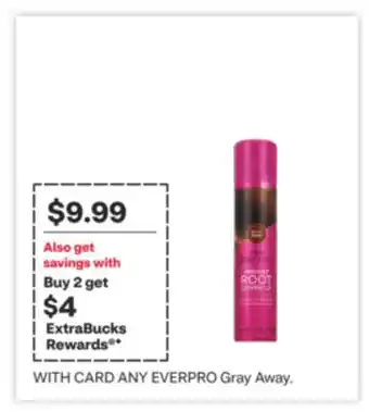 CVS ANY EVERPRO Gray Away offer