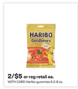 CVS Haribo gummies 6.3-8 oz offer