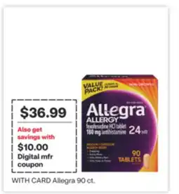 CVS Allegra 90 ct offer