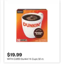 CVS Dunkin' K-Cups 32 ct offer