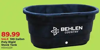 Runnings Behlen Country 100 Gallon Poly Rigid Stock Tank offer