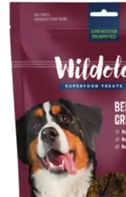 Runnings Wildology Grillers Dog Treats offer