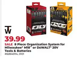 Runnings Tool Wrangler 8 Piece Organization System for Milwaukee M18 or DeWALT 20V Tools & Batteries offer