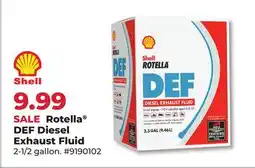 Runnings Shell Rotella DEF Diesel Exhaust Fluid offer