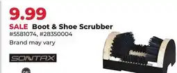 Runnings Boot & Shoe Scrubber offer