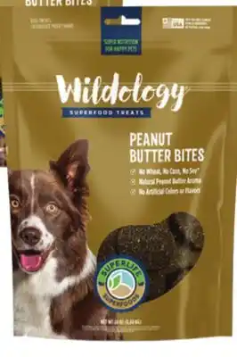 Runnings Wildology Peanut Butter Bites Dog Treats offer