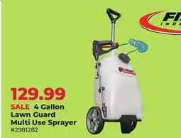 Runnings Fimco 4 Gallon Lawn Guard Multi Use Sprayer offer