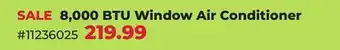 Runnings Perfect Aire 8, 000 BTU Window Air Conditioner offer
