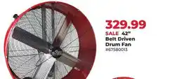 Runnings Black Diamond 42 Belt Driven Drum Fan offer