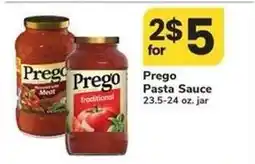 Safeway Prego Pasta Sauce offer