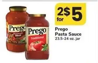 Safeway Prego Pasta Sauce offer